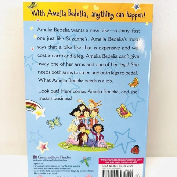 AMELIA BEDELIA MEANS BUSINESS Paperback Book #1 by Herman Parish Brand New - Picture 2 of 2